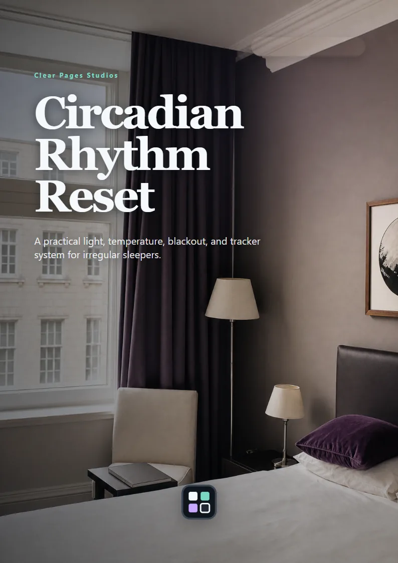 Circadian Rhythm Reset: The Sleep Hygiene Protocol cover