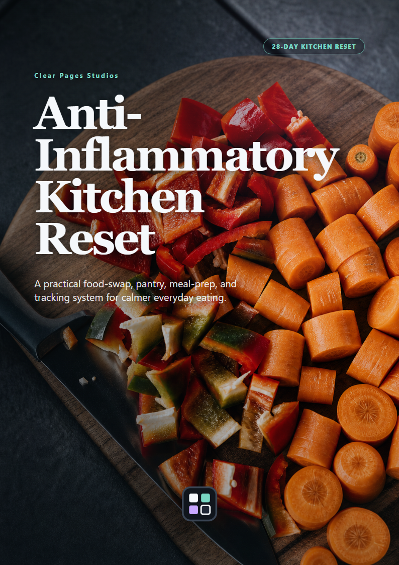 28-Day Anti-Inflammatory Kitchen Reset cover