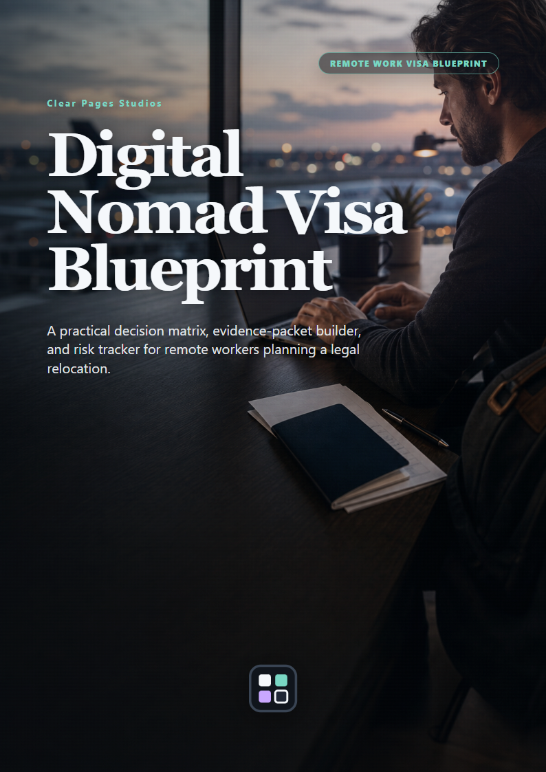 Digital Nomad Visa Blueprint cover